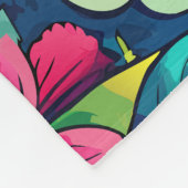 フローラ フリースブランケット (角)