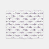 フローラ フリースブランケット (正面(横))