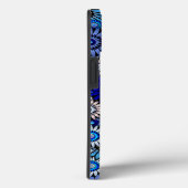 フローラ:ブルー春ブーケ Case-Mate iPhoneケース (裏面 / 右)