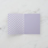 フローラ&ブロージスウィートリトル子猫子猫フレーム サンキューカード (内部)