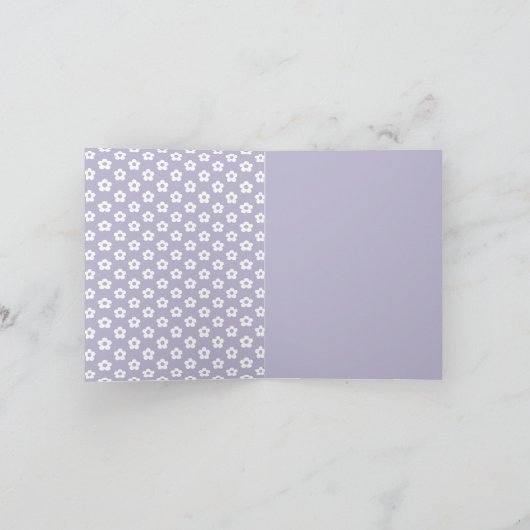 フローラ&ブロージスウィートリトル子猫子猫フレーム サンキューカード (内部)