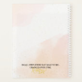 フローラ プランナー手帳 (裏面)