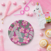 フローラ ペーパープレート (パーティー)