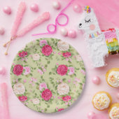 フローラ ペーパープレート (パーティー)