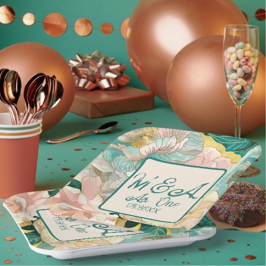 フローラ ペーパープレート (複数)