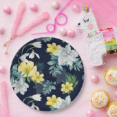 フローラ ペーパープレート (パーティー)