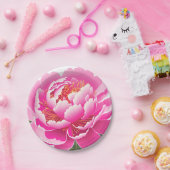 フローラ ペーパープレート (パーティー)