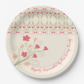 フローラ ペーパープレート (正面)