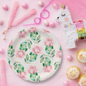 フローラ ペーパープレート (パーティー)