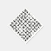 フローラ – ホワイトスタンダードカクテル紙ナプキンス スタンダードカクテルナプキン (角)