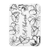 フローラ、ホームデコギフトEid Mubarakホームデコール マグネット (縦)