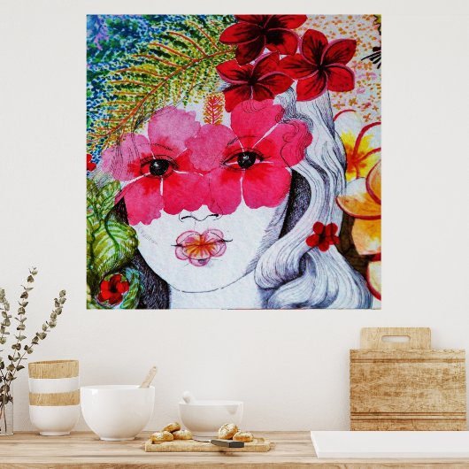 フローラ ポスター (キッチン)