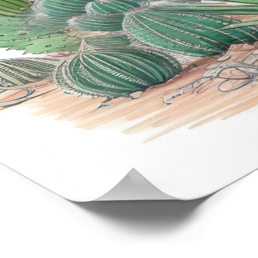 フローラ ポスター (角)