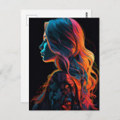 フローラ ポストカード (正面/裏面)