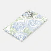 フローラ·マザー·オブ·ザ·ブライモダンド·スクリプト·ブルーバラ ポストイット (アングル)