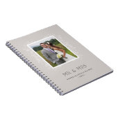 フローラ・ミセス・ジャーナル – Taupe ノートブック (右側)