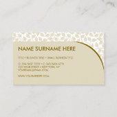 フローラ ミニマル 名刺 (裏面)