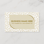 フローラ ミニマル 名刺 (正面)