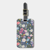 フローラ – メイジー ラゲッジタグ (正面縦)