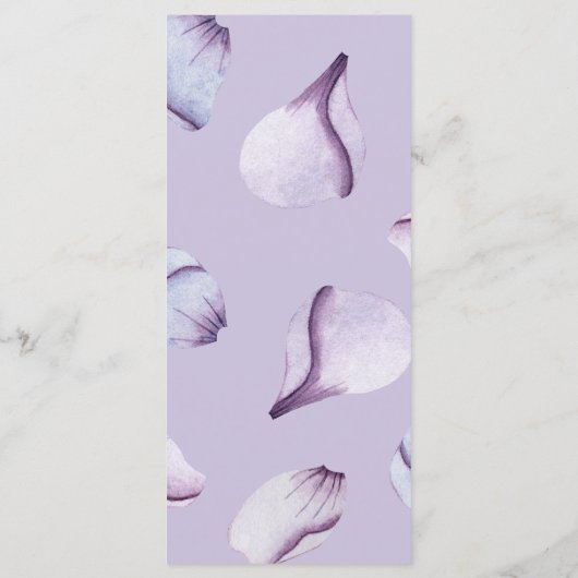 フローラ メニュー (裏面)