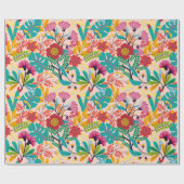 フローラ ラッピングペーパー (フラット)