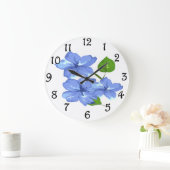 フローラ ラージ壁時計 (ホーム)
