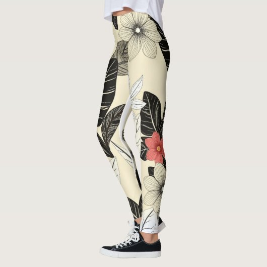 フローラ レギンス (左)