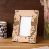 フローラ レーザー彫刻フレーム (左)