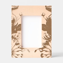 フローラ レーザー彫刻フレーム