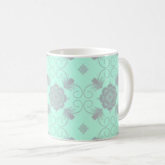フローラ・ロヤール 陶器マグカップ コーヒーマグカップ (正面右)