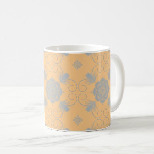 フローラ・ロヤール 陶器マグカップ コーヒーマグカップ (正面右)