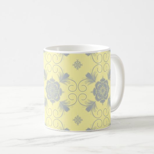 フローラ・ロワイヤル 陶器マグカップ コーヒーマグカップ (正面右)