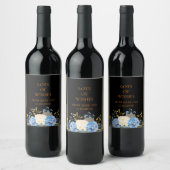 フローラ・ワインと素敵な緑がたくさん ワインラベル (ボトル)