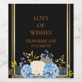 フローラ・ワインと素敵な緑がたくさん ワインラベル (シングルラベル)