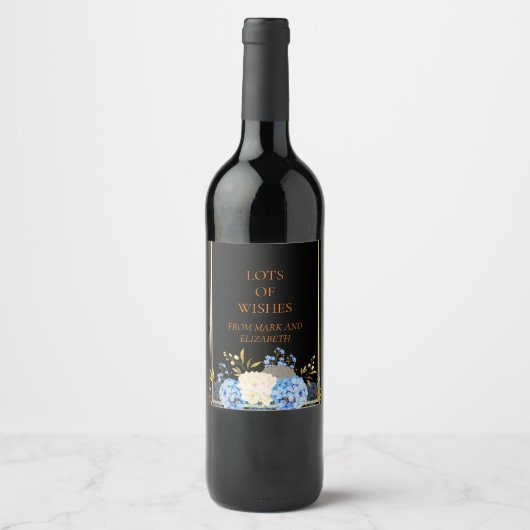 フローラ・ワインと素敵な緑がたくさん ワインラベル (正面)