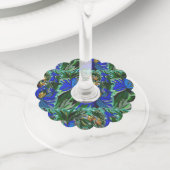 フローラ ワイングラスタグ (クローズアップ)