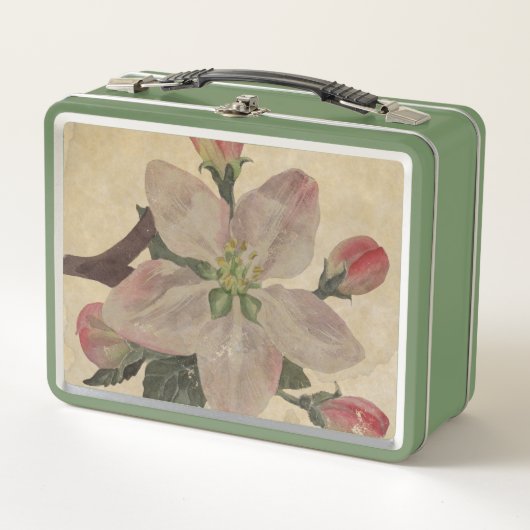 フローラ:ヴィンテージ弁当箱 メタルランチボックス (正面)