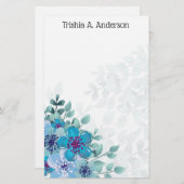 フローラ 便箋 (正面/裏面)