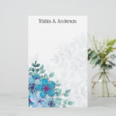 フローラ 便箋 (スタンド正面)