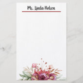 フローラ 便箋 (正面)