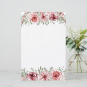 フローラ 便箋 (スタンド正面)