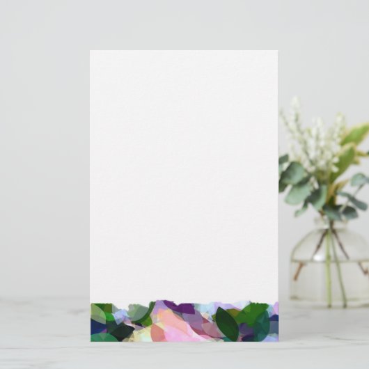 フローラ 便箋 (スタンド正面)