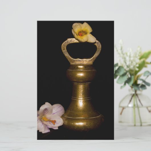 フローラ 便箋 (スタンド正面)