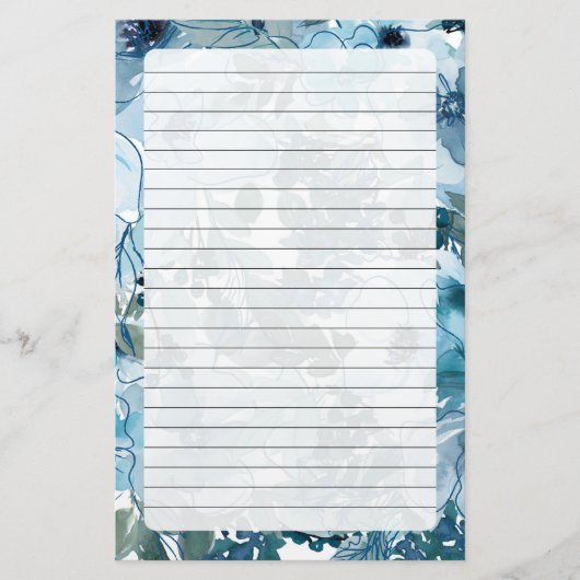 フローラ 便箋 (正面)