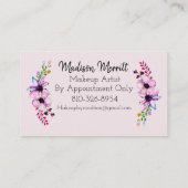 フローラ 名刺 (裏面)