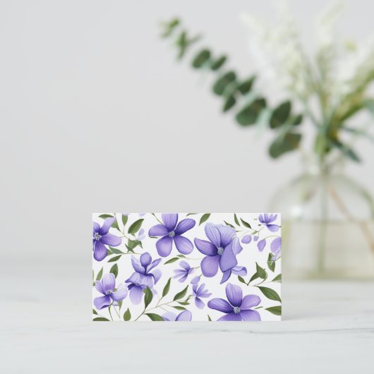 フローラ 名刺 (スタンド正面)