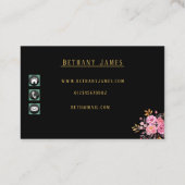 フローラ – 名刺 (裏面)