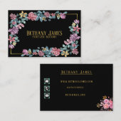 フローラ – 名刺 (正面/裏面)