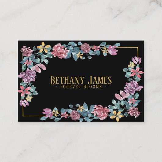 フローラ – 名刺 (正面)