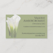 フローラ 名刺 (裏面)